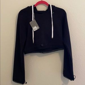 Whitney Simmons X Gymshark Crop hoodie